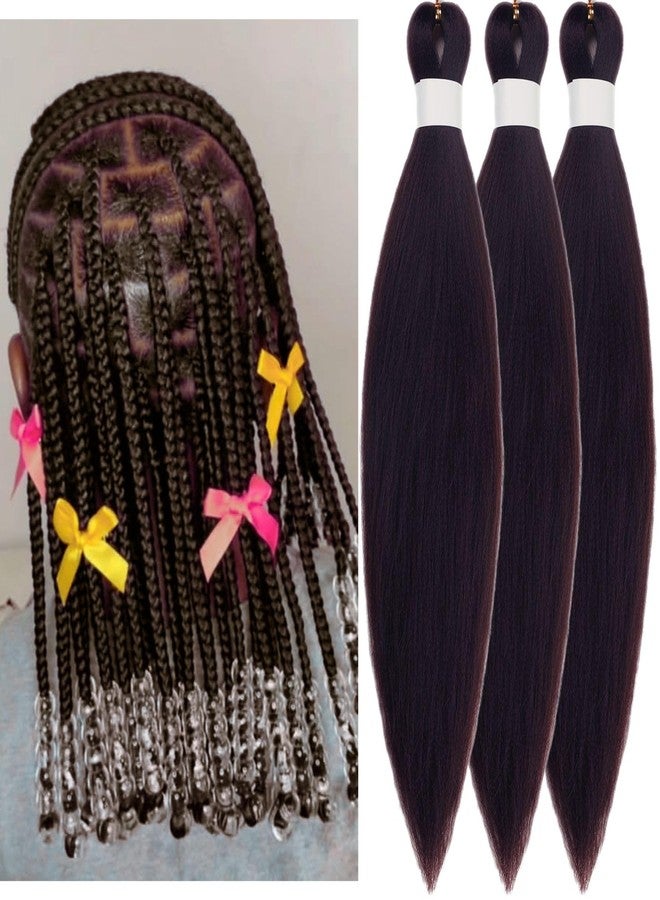 Leticia Kids Braiding Hair Pre stretched 16 inches Color 2 Yaki ez Braid Braiding Hair for Kids Knotless Braids - Image 1